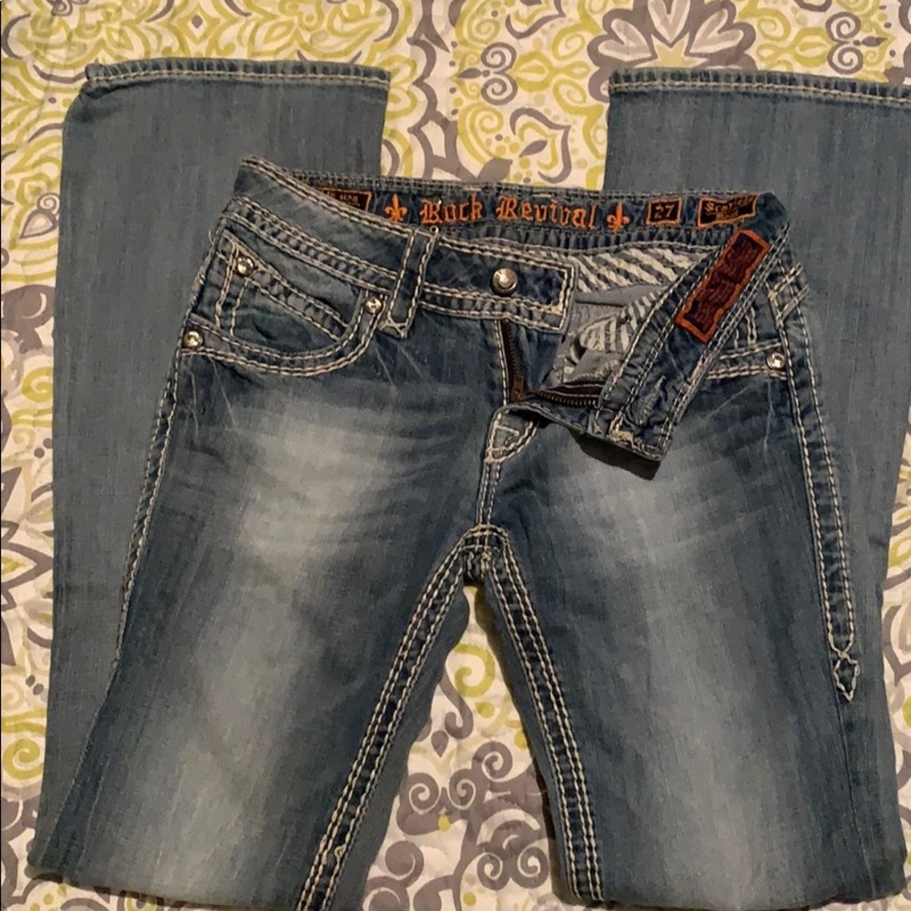 Rock Revival Scarlett Jeans size 27